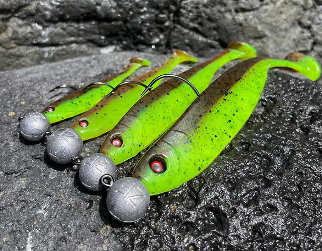 Gummifische Grün-Braun