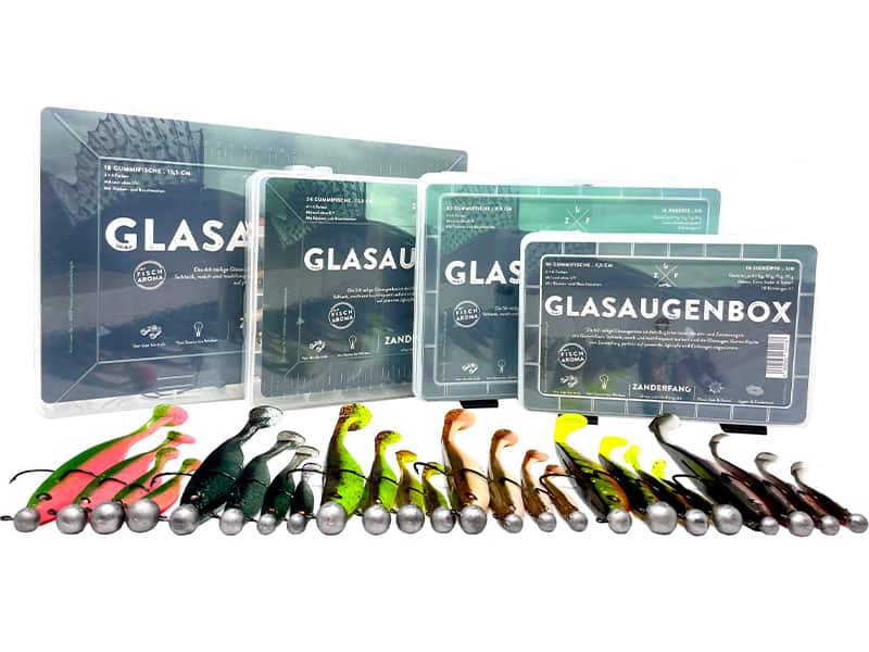 Gummifischbox Glasaugen Zanderfang