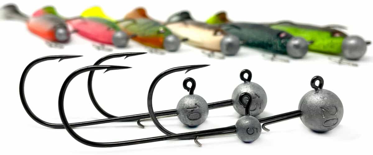 Jigköpfe für Gummifische zum Zanderangeln