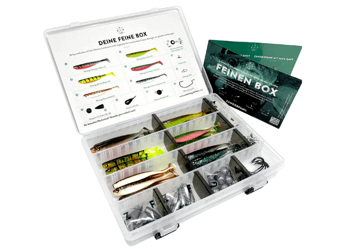 Gummifisch Set Zanderangeln