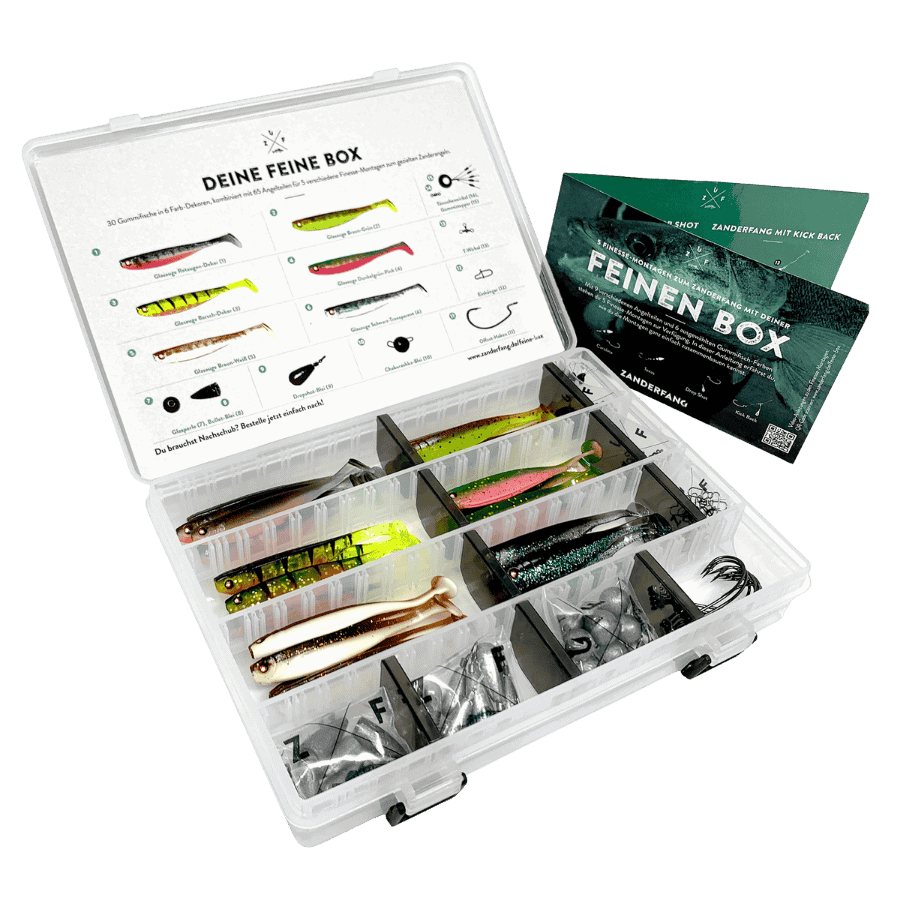 Gummifisch Set Zanderangeln